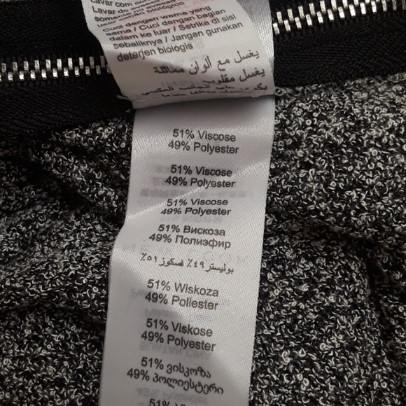 NWT, New Look Plus-Size Zip Hem Mini Boucle Top - Picture 13 of 13